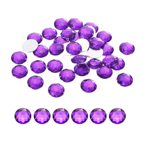 sourcing map Runde Acryl-Strasssteine mit flacher Rückseite, 14 mm, violett, flache Rückseite, Kristall-Strasssteine für Bastelarbeiten, Kleidung, Schuhe, DIY-Dekoration, Geschenke, 50 Stück sourcing map Runde Acryl-Strasssteine mit flacher Rückseite, 14 mm, violett, flache Rückseite, Kristall-Strasssteine für Bastelarbeiten, Kleidung, Schuhe, DIY-Dekoration, Geschenke, 50 Stück von sourcing map