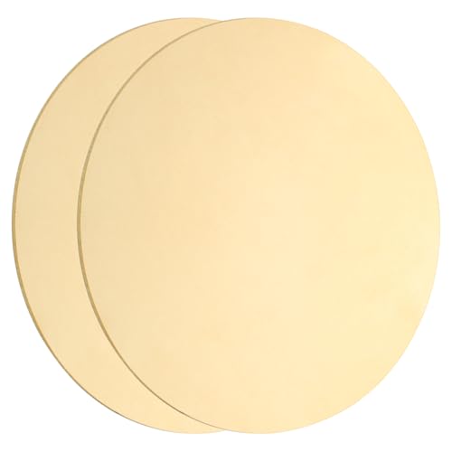 sourcing map Runde Messingplatte, 1 mm dick, 60 mm Durchmesser, H62, runde Messingscheibe, blank, rund, Metallblech, Kupfer-Kreisscheibe für Metallstempel, Basteln, 2 Stück sourcing map Runde Messingplatte, 1 mm dick, 60 mm Durchmesser, H62, runde Messingscheibe, blank, rund, Metallblech, Kupfer-Kreisscheibe für Metallstempel, Basteln, 2 Stück von sourcing map