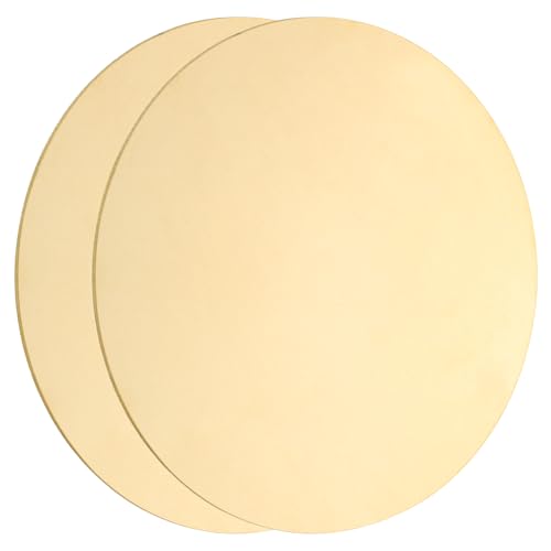 sourcing map Runde Messingplatte, 1 mm dick, 80 mm Durchmesser, H62, runde Messingscheibe, blank, rund, Metallblech, Kupfer-Kreisscheibe für Metallstempel, Bastelarbeiten, 2 Stück sourcing map Runde Messingplatte, 1 mm dick, 80 mm Durchmesser, H62, runde Messingscheibe, blank, rund, Metallblech, Kupfer-Kreisscheibe für Metallstempel, Bastelarbeiten, 2 Stück von sourcing map