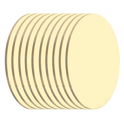 sourcing map Runde Messingplatte, 40 mm Durchmesser, reines Kupferblech, 2 mm H62 Messing, Kupfer, Metallblech für Handwerk, Heimwerker, elektrische Reparaturen, industrielle Verwendung, Metallstempel sourcing map Runde Messingplatte, 40 mm Durchmesser, reines Kupferblech, 2 mm H62 Messing, Kupfer, Metallblech für Handwerk, Heimwerker, elektrische Reparaturen, industrielle Verwendung, Metallstempel von sourcing map