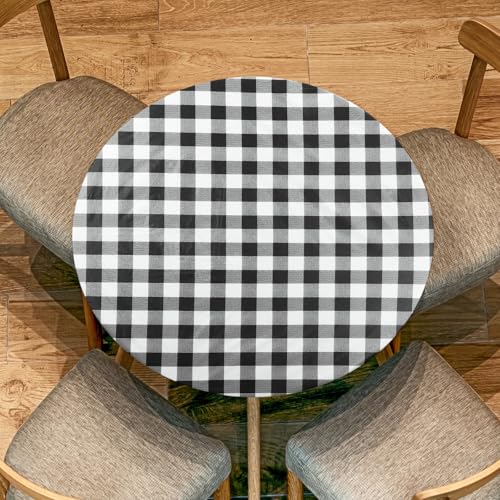 sourcing map Runde Tischdecke mit elastischem Rand, PVC-Tischdecke, wasserdicht, dehnbar, Vinyl-Tischabdeckung, passend für 111,8 cm - 139,7 cm Durchmesser, für Picknick, Camping, Outdoor, Schwarz sourcing map Runde Tischdecke mit elastischem Rand, PVC-Tischdecke, wasserdicht, dehnbar, Vinyl-Tischabdeckung, passend für 111,8 cm - 139,7 cm Durchmesser, für Picknick, Camping, Outdoor, Schwarz von sourcing map