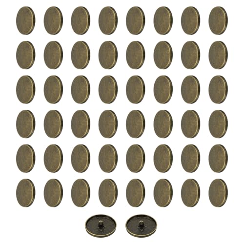 sourcing map Runde flache Nähknöpfe aus Metall, 48 l, 30 mm, Schaft aus Legierung, Ersatzknöpfe für Männer und Frauen, Anzug, Wolle, Mantel, Hemd, Hosen, Nähen, Handwerk, Bronze, 50 Stück sourcing map Runde flache Nähknöpfe aus Metall, 48 l, 30 mm, Schaft aus Legierung, Ersatzknöpfe für Männer und Frauen, Anzug, Wolle, Mantel, Hemd, Hosen, Nähen, Handwerk, Bronze, 50 Stück von sourcing map