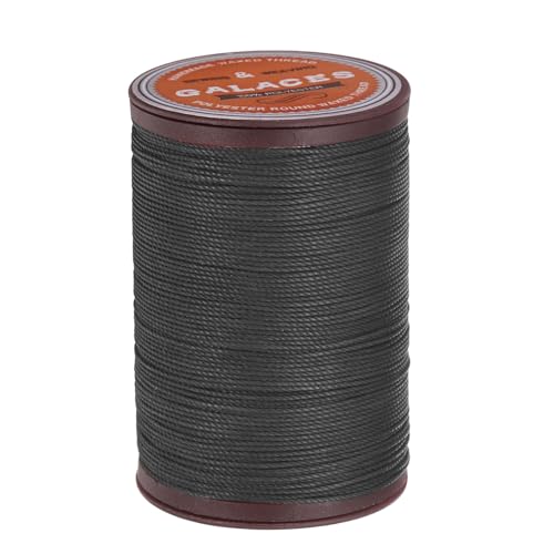 sourcing map Rundes Ledernähgarn, gewachst, 80 m, Wachs-Polyesterschnur, 0,55 mm, gewachste Nähschnur für Lederhandwerk, Buchbindung, Armbänder, geflochten, Mitternachtsblau sourcing map Rundes Ledernähgarn, gewachst, 80 m, Wachs-Polyesterschnur, 0,55 mm, gewachste Nähschnur für Lederhandwerk, Buchbindung, Armbänder, geflochten, Mitternachtsblau von sourcing map