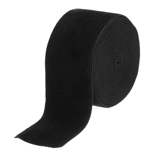 sourcing map Samtband, 5,1 cm x 4,5 m, einseitige Spule, seidiger Samtstoff für Blumensträuße, Basteln, Geschenkverpackung, Hochzeit, Party, Schwarz sourcing map Samtband, 5,1 cm x 4,5 m, einseitige Spule, seidiger Samtstoff für Blumensträuße, Basteln, Geschenkverpackung, Hochzeit, Party, Schwarz von sourcing map