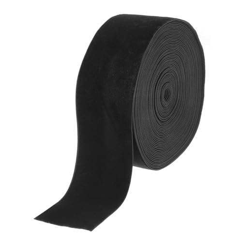 sourcing map Samtband, 5,1 cm x 9,1 m, einseitige Spule, seidiger Samtstoff für Blumensträuße, Basteln, Geschenkverpackung, Hochzeit, Party, Schwarz sourcing map Samtband, 5,1 cm x 9,1 m, einseitige Spule, seidiger Samtstoff für Blumensträuße, Basteln, Geschenkverpackung, Hochzeit, Party, Schwarz von sourcing map