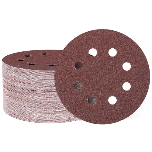 sourcing map Schleifscheiben, 125 mm, 8 Löcher, Körnung 40, Klett-Schleifpapier für Holzbearbeitung, Automobil, Metall, 150 Stück sourcing map Schleifscheiben, 125 mm, 8 Löcher, Körnung 40, Klett-Schleifpapier für Holzbearbeitung, Automobil, Metall, 150 Stück von sourcing map