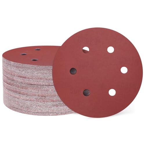 sourcing map Schleifscheiben, 150 mm, 6 Löcher, Körnung 1200, Klett-Schleifpapier für Holzbearbeitung, Automobil, Metall, 100 Stück sourcing map Schleifscheiben, 150 mm, 6 Löcher, Körnung 1200, Klett-Schleifpapier für Holzbearbeitung, Automobil, Metall, 100 Stück von sourcing map