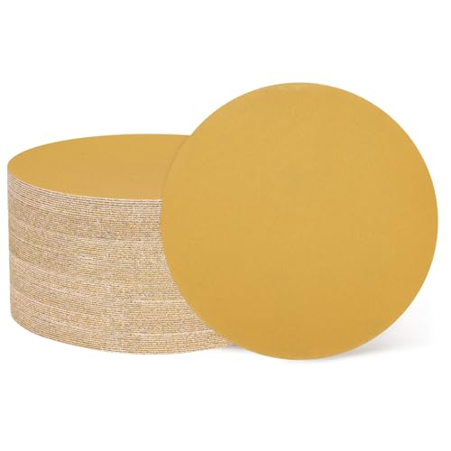 sourcing map Schleifscheiben, 150 mm, Körnung 320, Klett-Schleifpapier, für Holzbearbeitung, Automobil, Metall, Gold, 100 Stück sourcing map Schleifscheiben, 150 mm, Körnung 320, Klett-Schleifpapier, für Holzbearbeitung, Automobil, Metall, Gold, 100 Stück von sourcing map