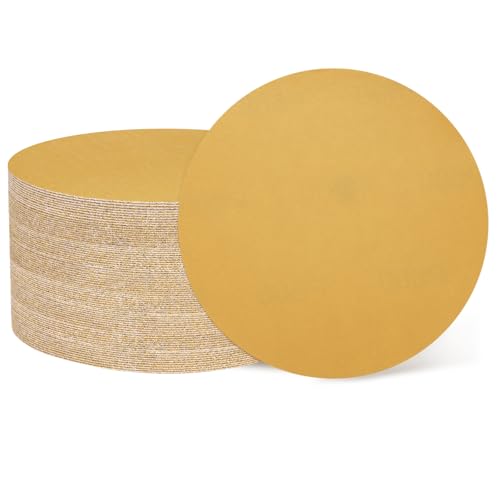sourcing map Schleifscheiben, 150 mm, Körnung 600, Klett-Schleifpapier für Holzbearbeitung, Automobil, Metall, Gold, 100 Stück sourcing map Schleifscheiben, 150 mm, Körnung 600, Klett-Schleifpapier für Holzbearbeitung, Automobil, Metall, Gold, 100 Stück von sourcing map