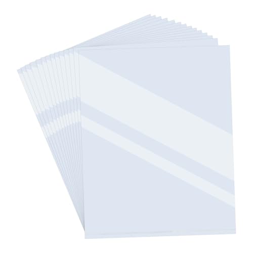 sourcing map Schrumpffolienbeutel, 50 Stück, 40,6 x 50,8 cm, transparente PVC-Heißsiegelbeutel zum Verpacken von Seife, Badekugeln, Kerzen, Schuhen, Schreibwaren, Kosmetik und hausgemachten sourcing map Schrumpffolienbeutel, 50 Stück, 40,6 x 50,8 cm, transparente PVC-Heißsiegelbeutel zum Verpacken von Seife, Badekugeln, Kerzen, Schuhen, Schreibwaren, Kosmetik und hausgemachten von sourcing map