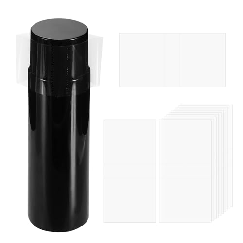 sourcing map Schrumpfschlauchbänder, 35 x 69 mm, PVC, transparent, perforiert, für Flaschen, Gläser, Lipgloss-Röhrchen, Dosen und Dosen, passend für Kappendurchmesser 3,8 cm - 4,3 cm, 100 Stück sourcing map Schrumpfschlauchbänder, 35 x 69 mm, PVC, transparent, perforiert, für Flaschen, Gläser, Lipgloss-Röhrchen, Dosen und Dosen, passend für Kappendurchmesser 3,8 cm - 4,3 cm, 100 Stück von sourcing map