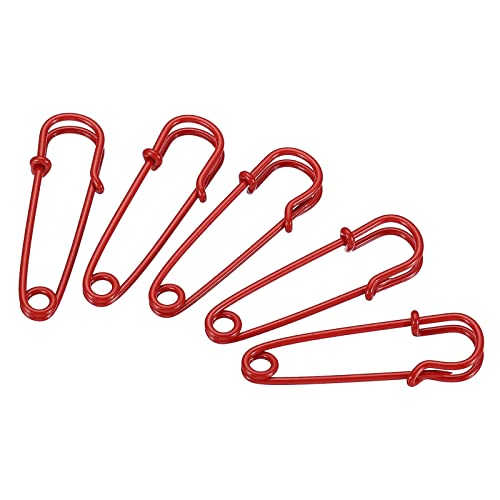 sourcing map Sicherheitsnadeln, 4,9 cm, groß, Metall, Nähnadeln für Decken, Röcke, Basteln, Broschenherstellung, Rot, 12 Stück sourcing map Sicherheitsnadeln, 4,9 cm, groß, Metall, Nähnadeln für Decken, Röcke, Basteln, Broschenherstellung, Rot, 12 Stück von sourcing map