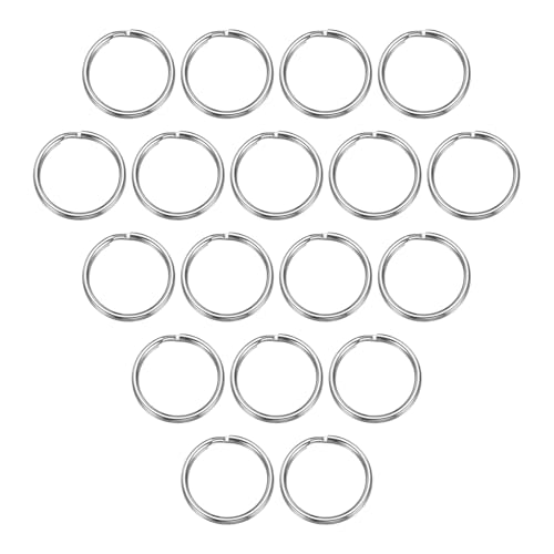 sourcing map Spaltringe, 0,2 cm dick, 3 cm Außendurchmesser, 304 Edelstahl, offener Biegering, solide Schlüsselanhänger-Schlaufe, Schnalle für Schlüsselanhänger, Autoschlüssel, 40 Stück sourcing map Spaltringe, 0,2 cm dick, 3 cm Außendurchmesser, 304 Edelstahl, offener Biegering, solide Schlüsselanhänger-Schlaufe, Schnalle für Schlüsselanhänger, Autoschlüssel, 40 Stück von sourcing map