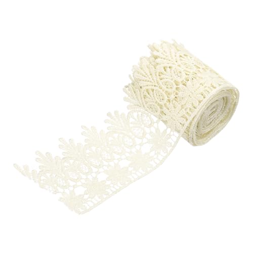 sourcing map Spitzenband mit Blumenmuster, 7,6 cm breit, 2,7 m, Hellkhaki, bestickter Rand, Spitzenbordüre zum Nähen, Basteln, Geschenkverpackungen, Hochzeitsdekoration sourcing map Spitzenband mit Blumenmuster, 7,6 cm breit, 2,7 m, Hellkhaki, bestickter Rand, Spitzenbordüre zum Nähen, Basteln, Geschenkverpackungen, Hochzeitsdekoration von sourcing map