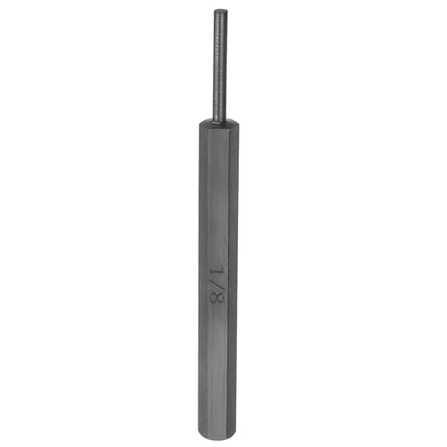 sourcing map Splinttreiber, 0,3 cm (1/8 Zoll), nicht beschädigend, Karbonstahl, zylindrische Ausrichtung, Mittelloch, Stiftwerkzeug für Uhren-Reparatur, Automobil-Schmuckhandwerk von sourcing map