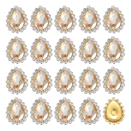 sourcing map Strass-Steine zum Aufnähen, 10 x 14 mm, Tropfenform, Kristall-Strass, Metall, flache Rückseite, Nähklauen, Bekleidungszubehör für DIY, Handwerk, Kleidung, Schuhe, Taschen, Dekorationen sourcing map Strass-Steine zum Aufnähen, 10 x 14 mm, Tropfenform, Kristall-Strass, Metall, flache Rückseite, Nähklauen, Bekleidungszubehör für DIY, Handwerk, Kleidung, Schuhe, Taschen, Dekorationen von sourcing map