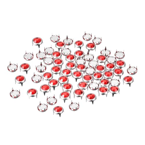 sourcing map Strassstein-Nieten, 6 mm, schillernde Nagelkopf-Nieten, Verzierungen, dekorative Nieten für Heimwerker, Lederhandwerk, Kleidung, Tasche, Gürtel, Rot, 200 Stück sourcing map Strassstein-Nieten, 6 mm, schillernde Nagelkopf-Nieten, Verzierungen, dekorative Nieten für Heimwerker, Lederhandwerk, Kleidung, Tasche, Gürtel, Rot, 200 Stück von sourcing map