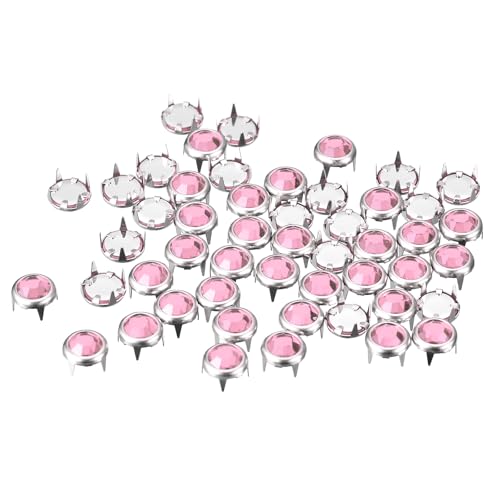 sourcing map Strassstein-Nieten, 8 mm, schillernde Nagelkopf-Nieten, Verzierungen, dekorative Nieten für Heimwerker, Lederhandwerk, Kleidung, Tasche, Gürtel, Rosa, 200 Stück sourcing map Strassstein-Nieten, 8 mm, schillernde Nagelkopf-Nieten, Verzierungen, dekorative Nieten für Heimwerker, Lederhandwerk, Kleidung, Tasche, Gürtel, Rosa, 200 Stück von sourcing map