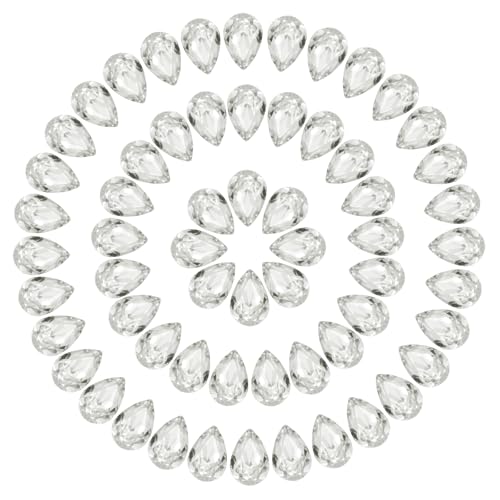 sourcing map Strasssteine in Tropfenform, 7 x 10 mm, spitze Rückseite, K9-Glas, glänzend, tropfenförmig, Kristall-Edelsteine für DIY-Schmuckherstellung, Handwerk, Weiß, 84 Stück sourcing map Strasssteine in Tropfenform, 7 x 10 mm, spitze Rückseite, K9-Glas, glänzend, tropfenförmig, Kristall-Edelsteine für DIY-Schmuckherstellung, Handwerk, Weiß, 84 Stück von sourcing map