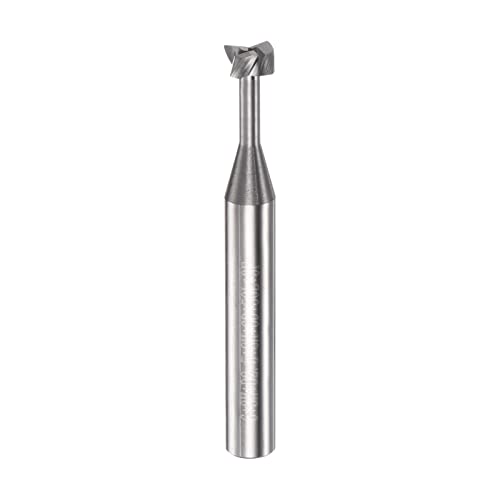 sourcing map T-Nut-Fräser, 6 mm, Schnitt, 3 mm, Tiefe, 6 mm, Schaft, Vollhartmetall, 3 Rillen, T-Nuten, Schaftfräser für Aluminium, Kupfer, Zinklegierung sourcing map T-Nut-Fräser, 6 mm, Schnitt, 3 mm, Tiefe, 6 mm, Schaft, Vollhartmetall, 3 Rillen, T-Nuten, Schaftfräser für Aluminium, Kupfer, Zinklegierung von sourcing map
