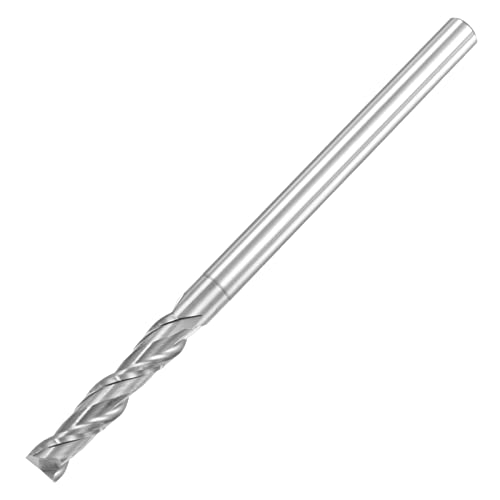 sourcing map Vierkantfräser, 6 mm Spitze Durchmesser, massives Hartmetall, unbeschichtet, CNC-Fräser, 2 Nuten, Spiralfräser, HRC55 mit 6 mm Schaft, 100 mm Länge sourcing map Vierkantfräser, 6 mm Spitze Durchmesser, massives Hartmetall, unbeschichtet, CNC-Fräser, 2 Nuten, Spiralfräser, HRC55 mit 6 mm Schaft, 100 mm Länge von sourcing map