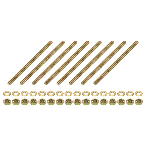 sourcing map Vollgewindestange, 5/16 Zoll UNC x 12,7 cm Länge, verzinkter Karbonstahl, Vollgewindebolzen mit Muttern und Unterlegscheiben für Klemmen, Aufhänger und U-Bolzen, Farbe: Zink, 8 Stück sourcing map Vollgewindestange, 5/16 Zoll UNC x 12,7 cm Länge, verzinkter Karbonstahl, Vollgewindebolzen mit Muttern und Unterlegscheiben für Klemmen, Aufhänger und U-Bolzen, Farbe: Zink, 8 Stück von sourcing map