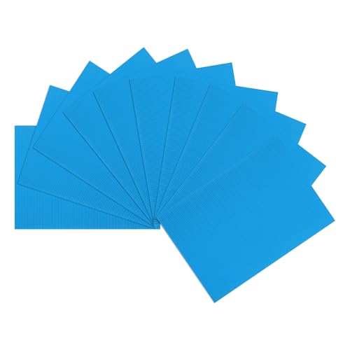 sourcing map Wellpappenpapier, himmelblau, 35,6 x 25,4 cm, für Bastel- und DIY-Projekte, 10 Stück sourcing map Wellpappenpapier, himmelblau, 35,6 x 25,4 cm, für Bastel- und DIY-Projekte, 10 Stück von sourcing map