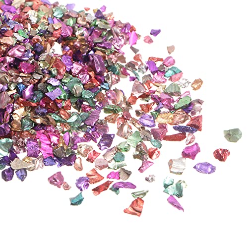 sourcing map Zerkleinerte Glassplitter 100g/3.5oz 2mm-4mm Unregelmäßige Metallische Glitzerglas für Handwerk DIY Vase Füller Epoxidharz Dekoration, Multifarbe sourcing map Zerkleinerte Glassplitter 100g/3.5oz 2mm-4mm Unregelmäßige Metallische Glitzerglas für Handwerk DIY Vase Füller Epoxidharz Dekoration, Multifarbe von sourcing map