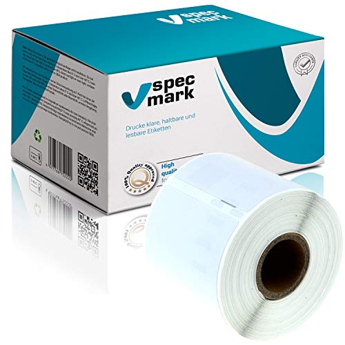 specmark 1 Etiketten-Rolle kompatibel mit DYMO 99014 54mm x 101mm S0722430 220 Stück kompatibel zu allen Etikettendruckern Label-Writer 450 4XL Seiko-SLP specmark 1 Etiketten-Rolle kompatibel mit DYMO 99014 54mm x 101mm S0722430 220 Stück kompatibel zu allen Etikettendruckern Label-Writer 450 4XL Seiko-SLP von specmark