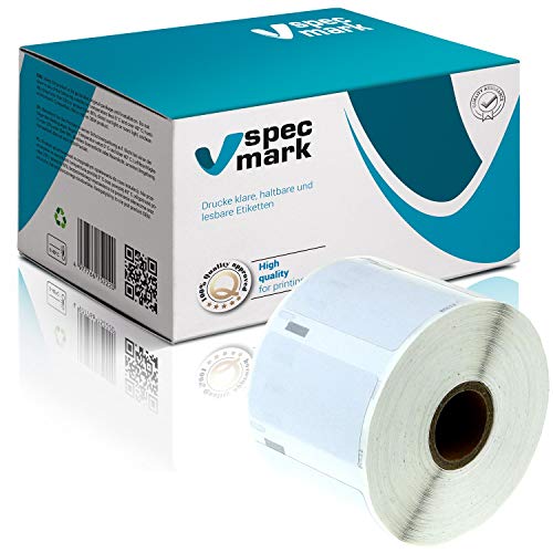 specmark 1 Etiketten-Rolle kompatibel mit DYMO 11354 57mm x 32mm S0722540 1000 Stück kompatibel zu allen Etikettendruckern Label-Writer 450 4XL Seiko-SLP specmark 1 Etiketten-Rolle kompatibel mit DYMO 11354 57mm x 32mm S0722540 1000 Stück kompatibel zu allen Etikettendruckern Label-Writer 450 4XL Seiko-SLP von specmark