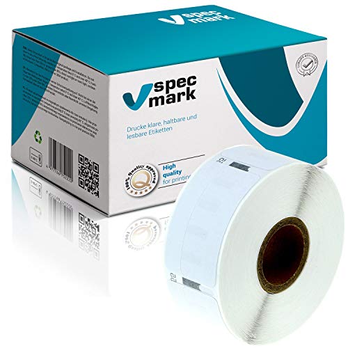 specmark 1 Etiketten-Rolle kompatibel mit DYMO 11355 19mm x 51mm S0722550 500 Stück kompatibel zu allen Etikettendruckern Label-Writer 450 4XL Seiko-SLP specmark 1 Etiketten-Rolle kompatibel mit DYMO 11355 19mm x 51mm S0722550 500 Stück kompatibel zu allen Etikettendruckern Label-Writer 450 4XL Seiko-SLP von specmark
