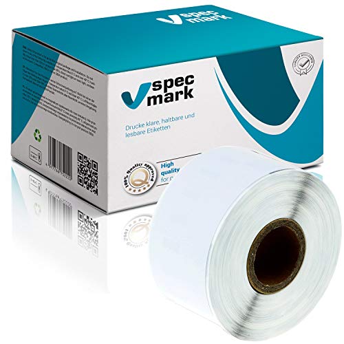 specmark 1 Etiketten-Rolle kompatibel mit DYMO 99012 36mm x 89mm S0722400 260 Stück kompatibel zu allen Etikettendruckern Label Writer 450 4XL Seiko-SLP specmark 1 Etiketten-Rolle kompatibel mit DYMO 99012 36mm x 89mm S0722400 260 Stück kompatibel zu allen Etikettendruckern Label Writer 450 4XL Seiko-SLP von specmark