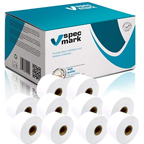 specmark 10 Etiketten-Rollen kompatibel mit DYMO S0929100 51mm x 89mm S0929100 300 Stück kompatibel zu allen Etikettendruckern LabelWriter 450 4XL Seiko-SLP specmark 10 Etiketten-Rollen kompatibel mit DYMO S0929100 51mm x 89mm S0929100 300 Stück kompatibel zu allen Etikettendruckern LabelWriter 450 4XL Seiko-SLP von specmark