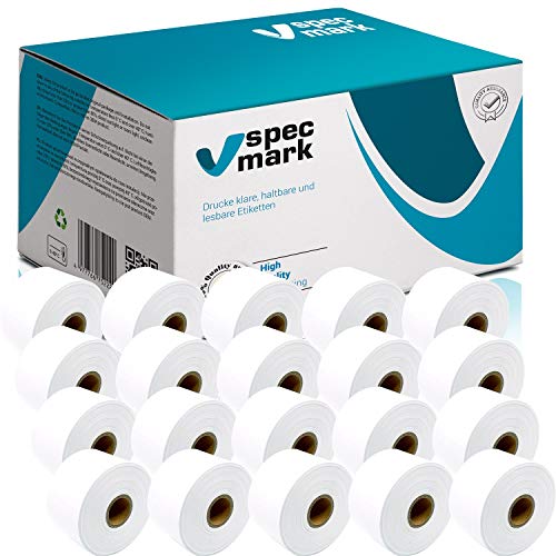 specmark 20 Etiketten-Rollen kompatibel mit DYMO S0929100 51mm x 89mm S0929100 300 Stück kompatibel zu allen Etikettendruckern LabelWriter 450 4XL Seiko-SLP specmark 20 Etiketten-Rollen kompatibel mit DYMO S0929100 51mm x 89mm S0929100 300 Stück kompatibel zu allen Etikettendruckern LabelWriter 450 4XL Seiko-SLP von specmark