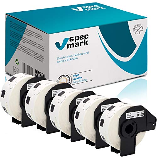 specmark 5 Rollen Einzeletiketten kompatibel mit Brother DK-11219 Ø 12mm 1200 Stück Etiketten für allen QL-Etikettendruckern QL-570 QL-700 QL-800 specmark 5 Rollen Einzeletiketten kompatibel mit Brother DK-11219 Ø 12mm 1200 Stück Etiketten für allen QL-Etikettendruckern QL-570 QL-700 QL-800 von specmark
