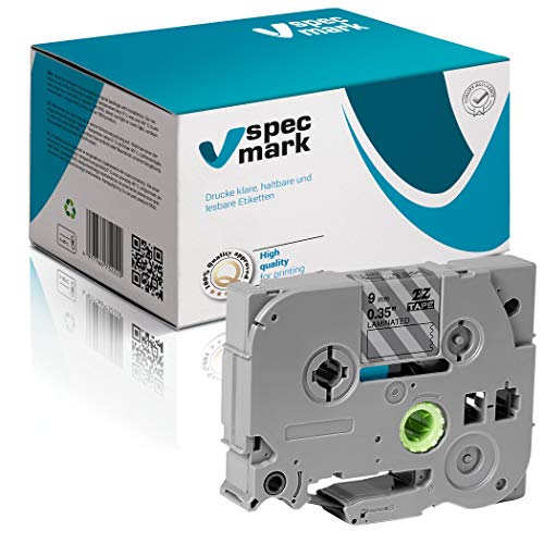 specmark Schriftband TZe-123 9mm x 8m Blau auf Durchsichtig Band kompatibel mit allen Drucker Brother PT P-touch AZe-123 EZe-123 TZ-123 TZ2-123 specmark Schriftband TZe-123 9mm x 8m Blau auf Durchsichtig Band kompatibel mit allen Drucker Brother PT P-touch AZe-123 EZe-123 TZ-123 TZ2-123 von specmark