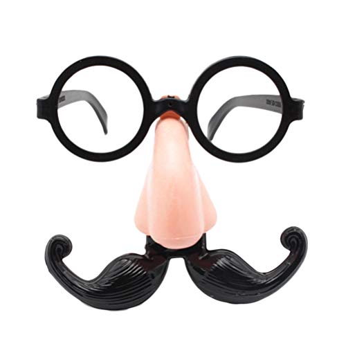 Spier Lustige Clown-Brille mit großen Nasen und Bart, Zubehör Halloween Spier Lustige Clown-Brille mit großen Nasen und Bart, Zubehör Halloween von spier