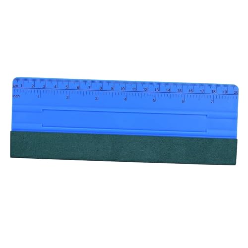 Abzieher für Vinyl-Fenster-Tönungswerkzeug, Bastelmesser, vielseitig einsetzbar, Aufkleber-Applikatoren, Schaben, Größe S, 20 x 7,2 cm, Blau von sporful