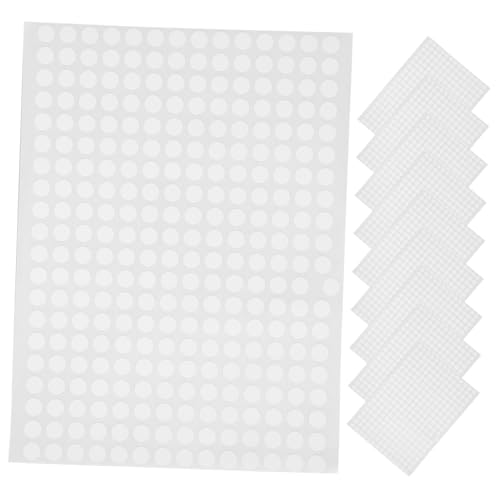 Runde Punkte-Aufkleber, 8 mm, Farbkodierungs-Etiketten für Organisation und Basteln, 10 Stück von sporful
