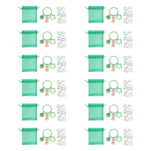 sporful 12-teiliges St. Patrick's Day Partygeschenk-Set mit Glücks-Schlüsselanhängern für Geburtstage, Festivals, Dekoration sporful 12-teiliges St. Patrick's Day Partygeschenk-Set mit Glücks-Schlüsselanhängern für Geburtstage, Festivals, Dekoration von sporful