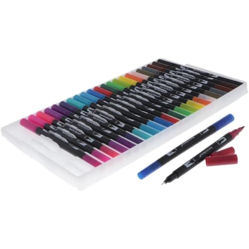 sporful Acrylfarben-Marker mit Doppelspitze, 24 lebendige Farben mit feinen und Pinselspitzen für Kunst, Zeichnen und Handlettering sporful Acrylfarben-Marker mit Doppelspitze, 24 lebendige Farben mit feinen und Pinselspitzen für Kunst, Zeichnen und Handlettering von sporful