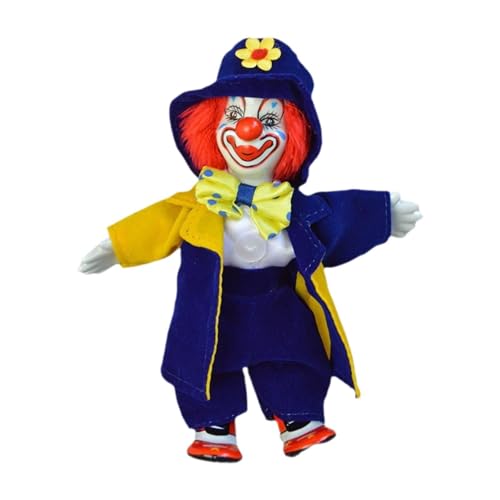 sporful Porzellan-Clown-Puppe, Ornament, Basteln, Neuheit, Heimdekoration, Tischdekoration für Party, Einweihungsgeschenk, Urlaub, Geschäft, Wohnung sporful Porzellan-Clown-Puppe, Ornament, Basteln, Neuheit, Heimdekoration, Tischdekoration für Party, Einweihungsgeschenk, Urlaub, Geschäft, Wohnung von sporful