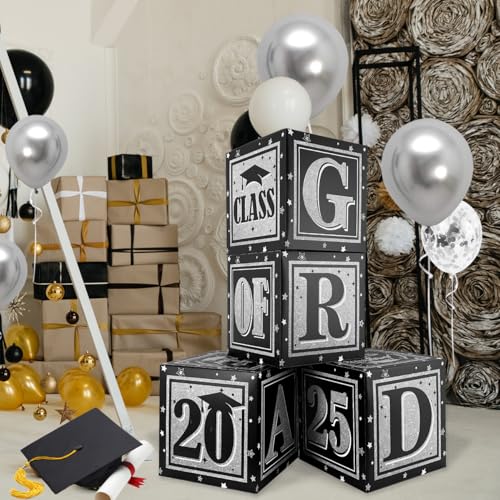 Abschlusskartenbox schwarz Abschlusskartenbox schwarz von ssailue decor