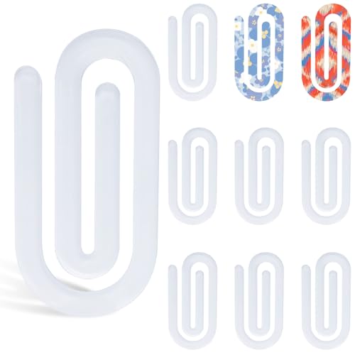 Jumbo-Büroklammern aus Acryl, 10 x 5 cm, transparent, blanko, für Wärmeübertragung, DIY-Lesezeichen, Büro-Schulbedarf und personalisierte Ideen, 10 Stück Jumbo-Büroklammern aus Acryl, 10 x 5 cm, transparent, blanko, für Wärmeübertragung, DIY-Lesezeichen, Büro-Schulbedarf und personalisierte Ideen, 10 Stück von starfa lab