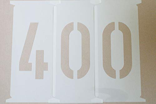 Zahlenschablonen 400mm nach DIN 1451, Zahlen Schablonen 40cm, Zahlenset 0-9 Zahlenschablonen 400mm nach DIN 1451, Zahlen Schablonen 40cm, Zahlenset 0-9 von stencilBOY