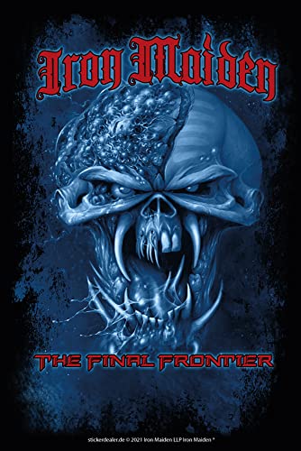 Aufkleber Final Frontier Iron Maiden Band Musik Heavy Metal Sticker ca. 14x9 cm von sticker-dealer
