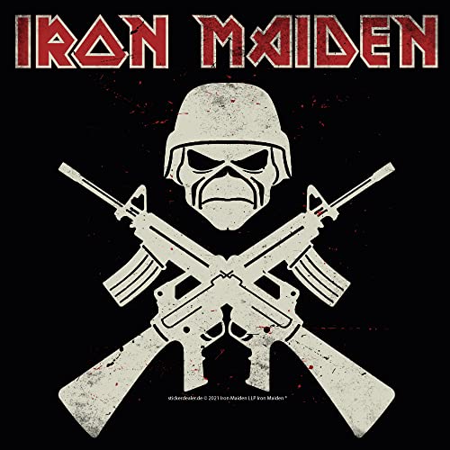 Iron Maiden Aufkleber A Matter Of Life and Death Band Musik Heavy Metal Sticker ca. 10x10 cm von sticker-dealer