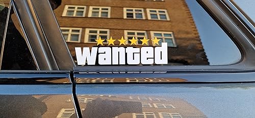 Wanted Aufkleber Sterne Sticker most wanted Wanted Aufkleber Sterne Sticker most wanted von stickerpoint24