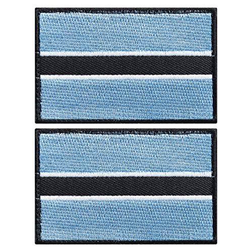 stidsds 2 Stück Botswana-Flagge Patch Botswana Flaggen Bestickte Patches Botswana Flaggen Militär Taktischer Patch für Kleidung Hut Rucksäcke Stolz Dekorationen stidsds 2 Stück Botswana-Flagge Patch Botswana Flaggen Bestickte Patches Botswana Flaggen Militär Taktischer Patch für Kleidung Hut Rucksäcke Stolz Dekorationen von stidsds