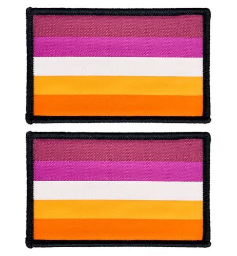 stidsds 2 Stück Sonnenuntergang Lesben Flagge Patch Sonnenuntergang Lesben Regenbogen Flaggen Bestickte Patches Gay LGBTQ Flaggen Militär Taktischer Klettverschluss Patch für Kleidung Hut Rucksäcke stidsds 2 Stück Sonnenuntergang Lesben Flagge Patch Sonnenuntergang Lesben Regenbogen Flaggen Bestickte Patches Gay LGBTQ Flaggen Militär Taktischer Klettverschluss Patch für Kleidung Hut Rucksäcke von stidsds